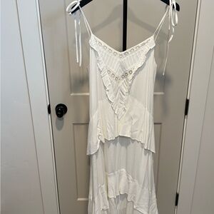 Elegant White Maxi Dress